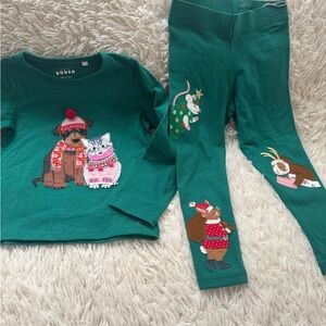Mini Boden Kids Christmas Holiday Set 3-4Y